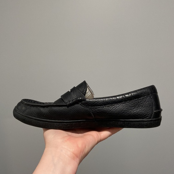 Men's Cole Haan Nantucket 2.0 Penny Loafer Shoe US 9 1/2 M Black Leather - Picture 11 of 16